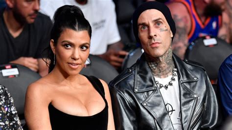 kourtney kardashian leaked|Kourtney Kardashians Husband Travis Barker Reacts to Leaked。